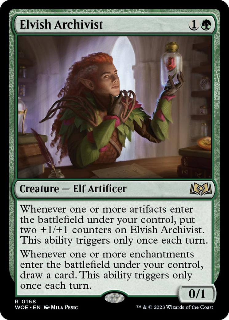 Elvish Archivist [Wilds of Eldraine] | Nerdhalla Games