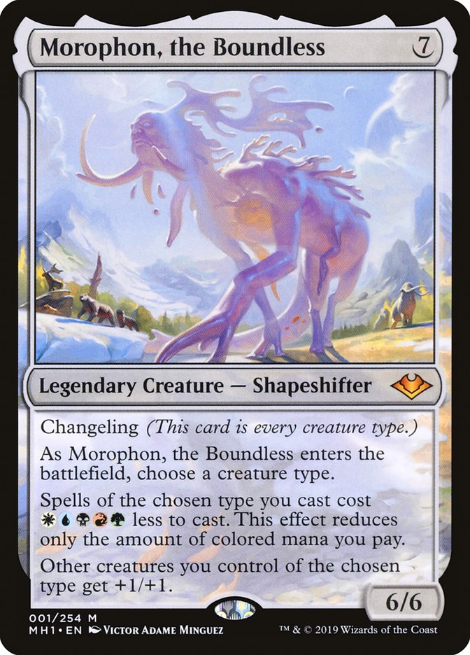 Morophon, the Boundless [Modern Horizons] | Nerdhalla Games