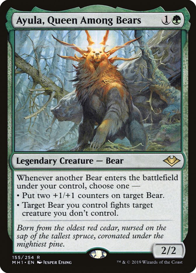 Ayula, Queen Among Bears [Modern Horizons] | Nerdhalla Games