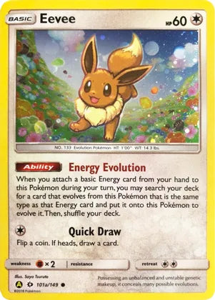 Eevee (101a/149) [Alternate Art Promos] | Nerdhalla Games