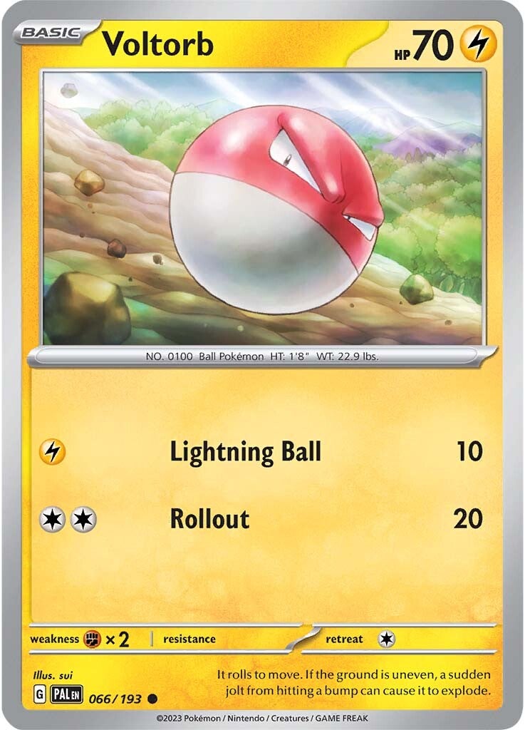 Voltorb (066/193) [Scarlet & Violet: Paldea Evolved] | Nerdhalla Games