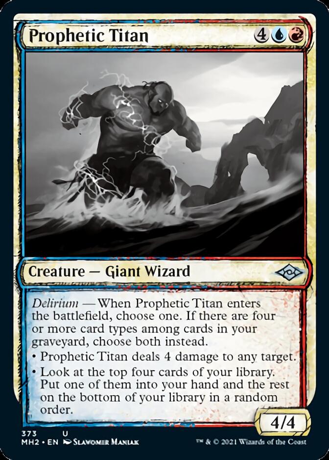 Prophetic Titan (Sketch) [Modern Horizons 2] | Nerdhalla Games