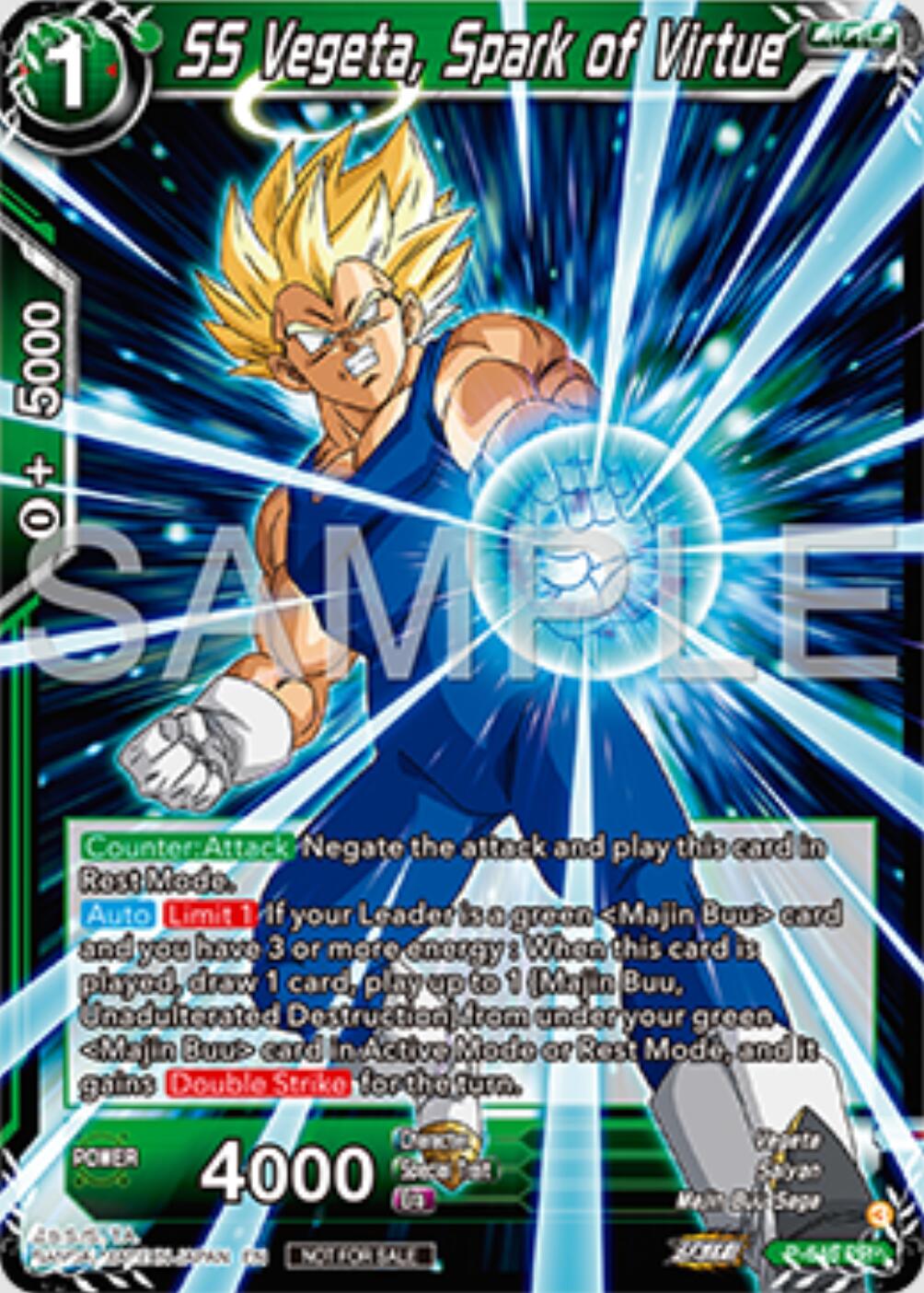 SS Vegeta, Spark of Virtue (P-645) [Tournament Promotion Cards] | Nerdhalla Games