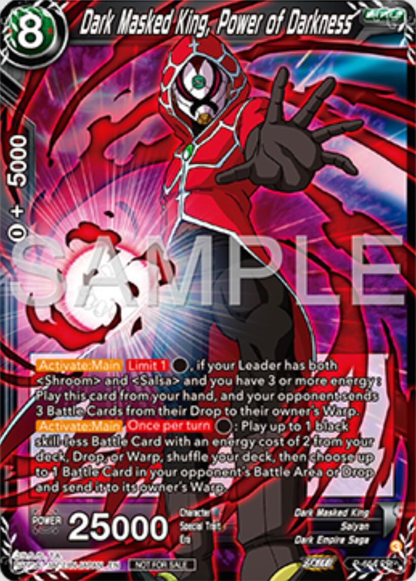 Dark Masked King, Power of Darkness (P-654) [Tournament Promotion Cards] | Nerdhalla Games