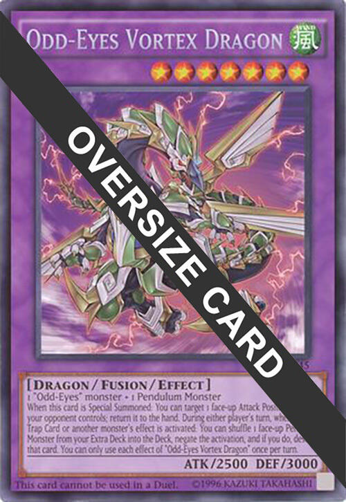 Odd-Eyes Vortex Dragon (Oversized) [DOCS-EN045] Promo | Nerdhalla Games