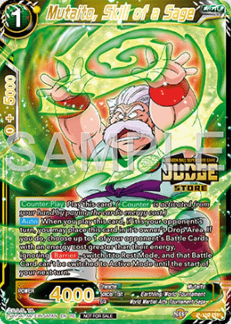 Mutaito, Skill of a Sage (Judge Pack Vol.16) (Store) (P-159) [Judge Promotion Cards] | Nerdhalla Games