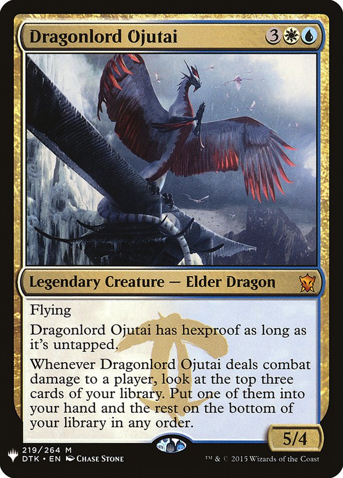 Dragonlord Ojutai [The List] | Nerdhalla Games