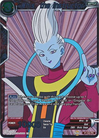 Whis, the Instructor (P-103) [Promotion Cards] | Nerdhalla Games