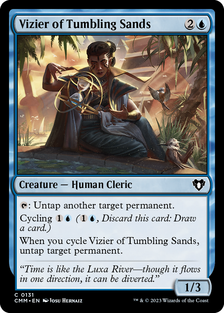 Vizier of Tumbling Sands [Commander Masters] | Nerdhalla Games