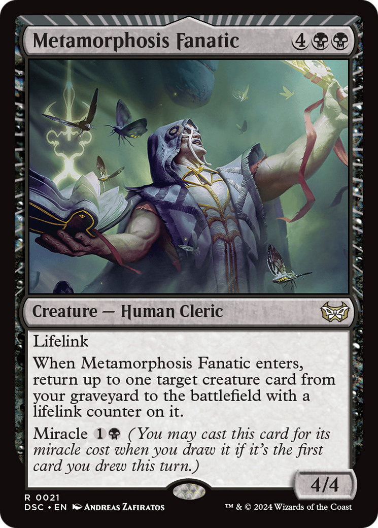 Metamorphosis Fanatic [Duskmourn: House of Horror Commander] | Nerdhalla Games