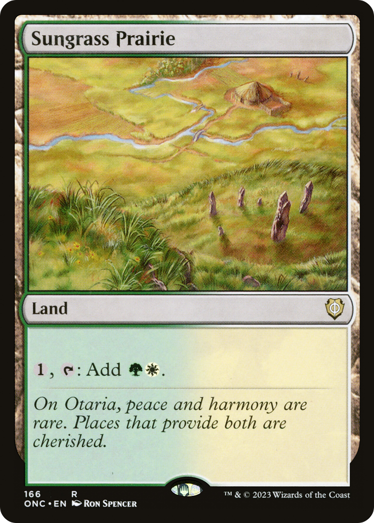 Sungrass Prairie [Phyrexia: All Will Be One Commander] | Nerdhalla Games