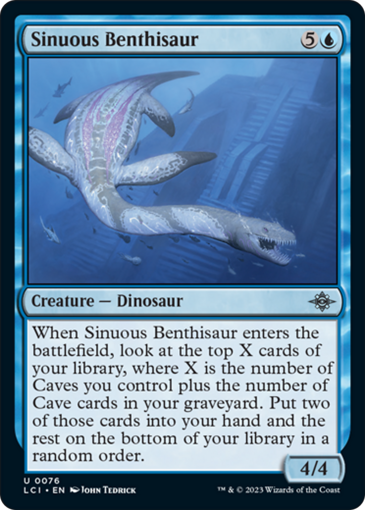 Sinuous Benthisaur [The Lost Caverns of Ixalan] | Nerdhalla Games