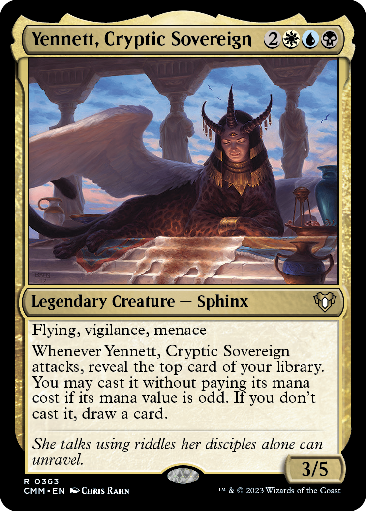 Yennett, Cryptic Sovereign [Commander Masters] | Nerdhalla Games