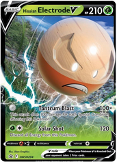 Hisuian Electrode V (SWSH294) (Jumbo Card) [Sword & Shield: Black Star Promos] | Nerdhalla Games