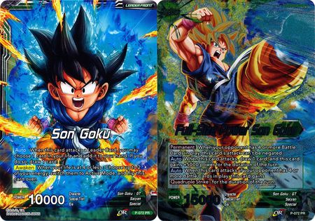 Son Goku // Full-Size Power Son Goku (P-072) [Promotion Cards] | Nerdhalla Games