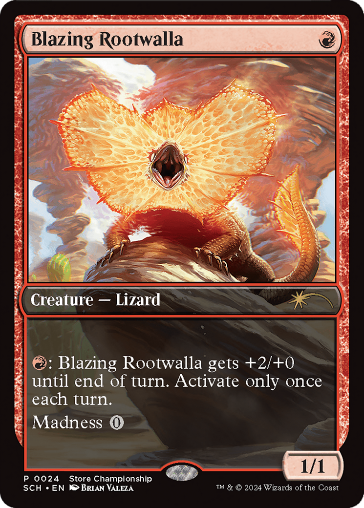 Blazing Rootwalla [World Championship 2024] | Nerdhalla Games