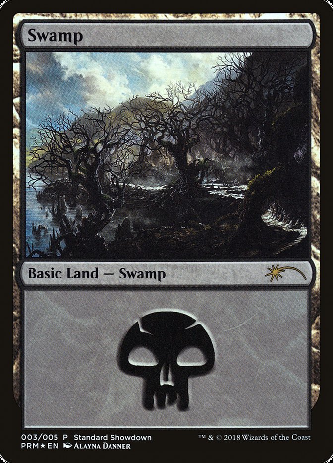 Swamp (Alayna Danner) [Standard Showdown Promos] | Nerdhalla Games