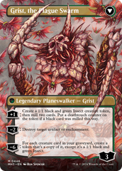 Grist, Voracious Larva // Grist, the Plague Swarm (Borderless) [Modern Horizons 3] | Nerdhalla Games