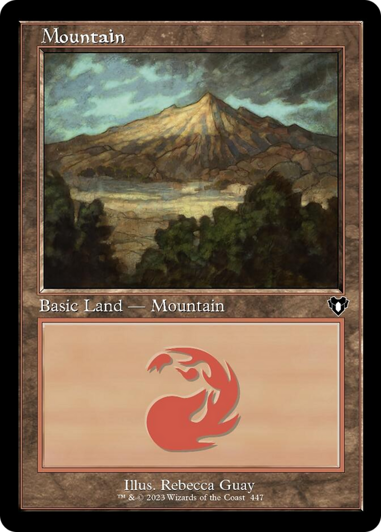 Mountain (447) (Retro) [Commander Masters] | Nerdhalla Games