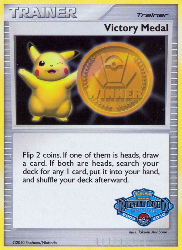 Victory Medal (2009-2010) (Battle Road Spring) [League & Championship Cards] | Nerdhalla Games