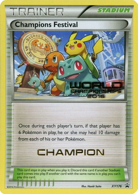 Champions Festival (XY176) (2016 Champion) [XY: Black Star Promos] | Nerdhalla Games