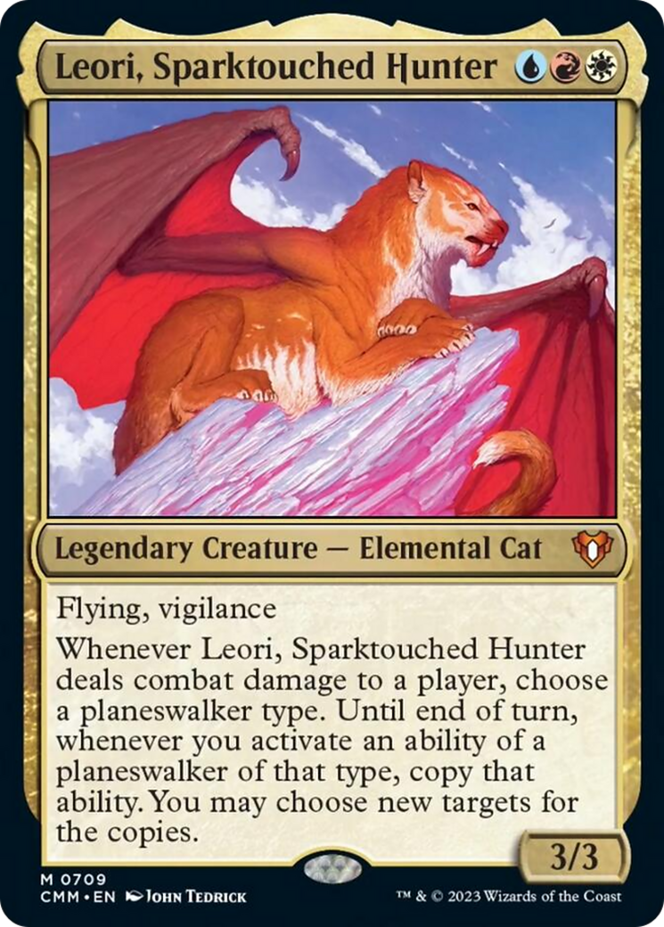 Leori, Sparktouched Hunter [Commander Masters] | Nerdhalla Games