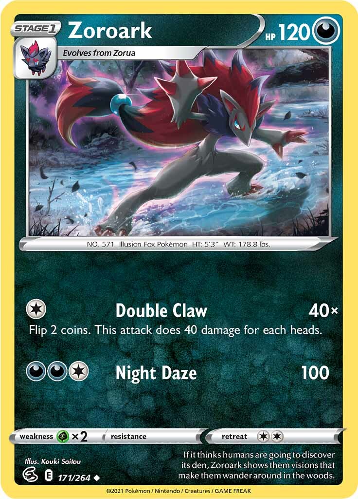 Zoroark (171/264) [Sword & Shield: Fusion Strike] | Nerdhalla Games