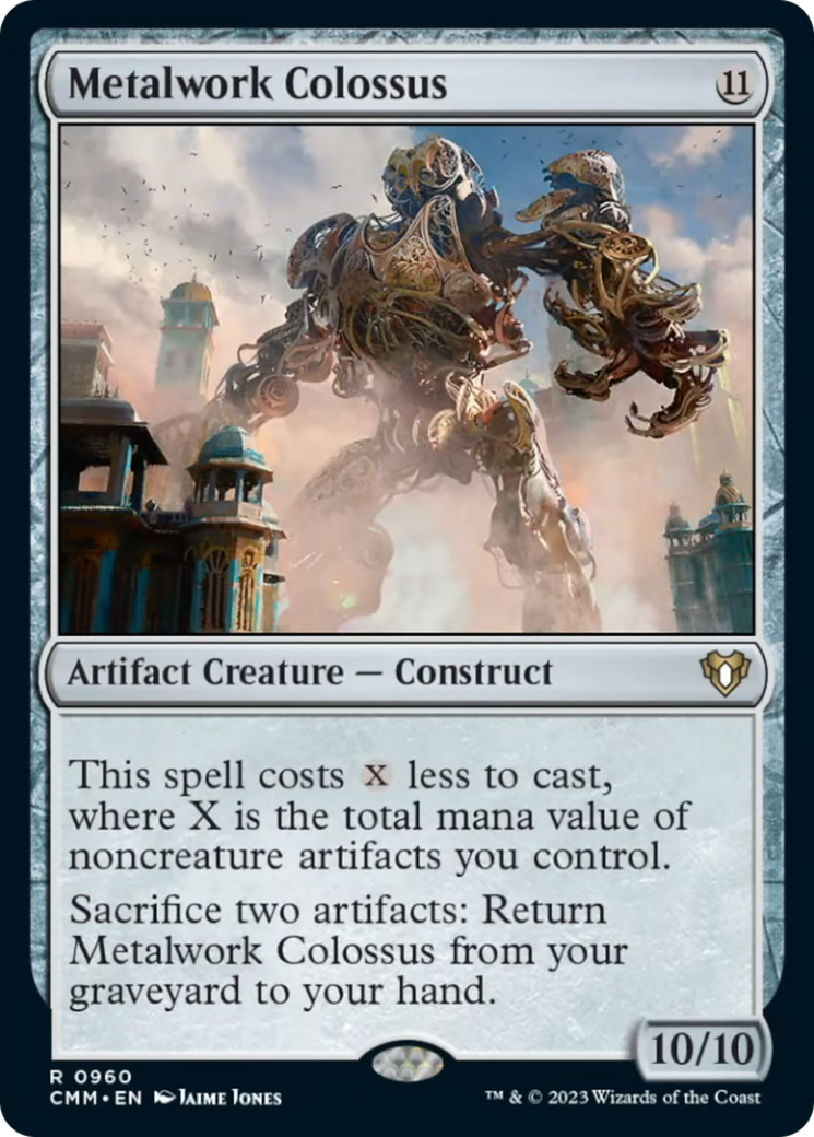 Metalwork Colossus [Commander Masters] | Nerdhalla Games