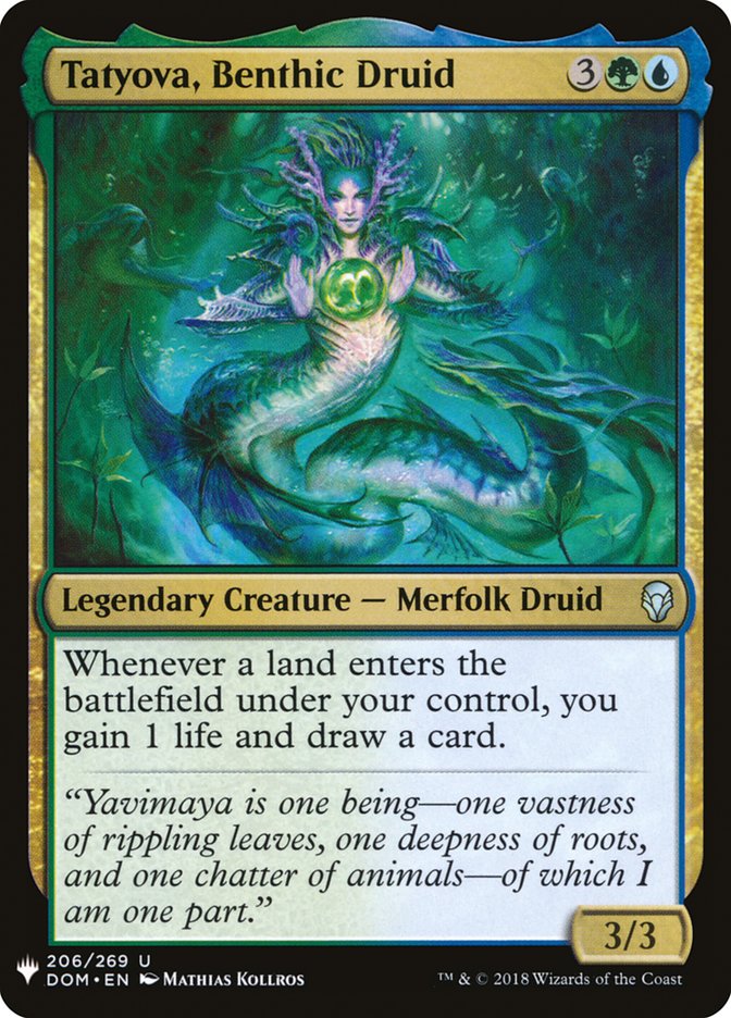 Tatyova, Benthic Druid [Mystery Booster] | Nerdhalla Games