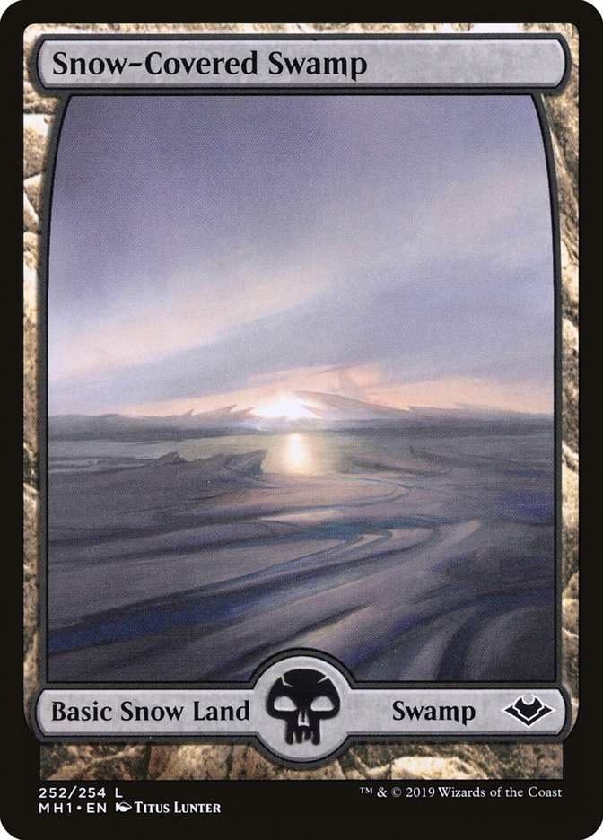 Snow-Covered Swamp [Modern Horizons] | Nerdhalla Games