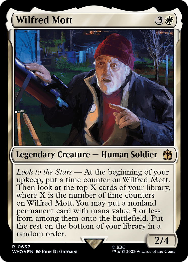 Wilfred Mott (Surge Foil) [Doctor Who] | Nerdhalla Games