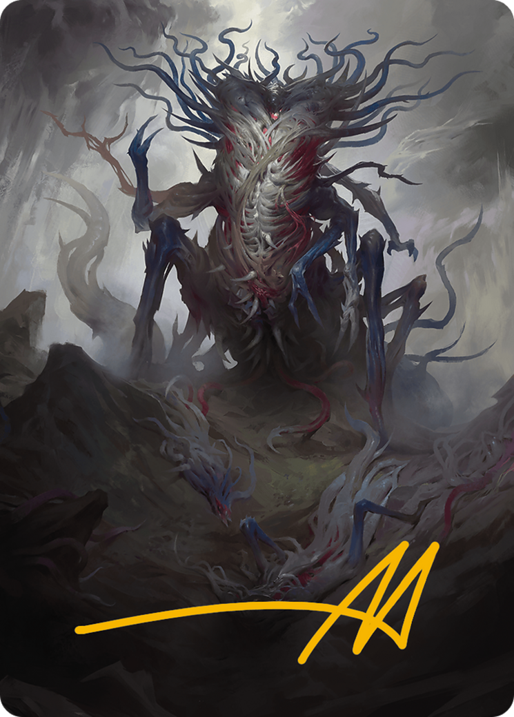 Azlask, the Swelling Scourge Art Card (Gold-Stamped Signature) [Modern Horizons 3 Art Series] | Nerdhalla Games