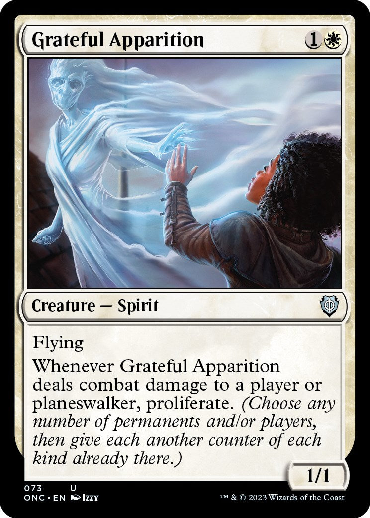 Grateful Apparition [Phyrexia: All Will Be One Commander] | Nerdhalla Games