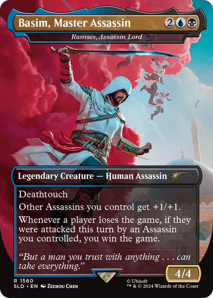 Basim, Master Assassin - Ramses, Assassin Lord (Rainbow Foil) [Secret Lair Drop Series] | Nerdhalla Games