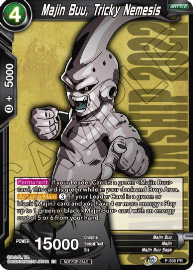 Majin Buu, Tricky Nemesis (P-398) [Promotion Cards] | Nerdhalla Games