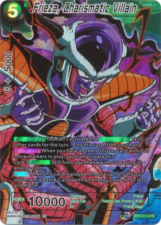 Frieza, Charismatic Villain (SPR) (BT10-075) [Rise of the Unison Warrior 2nd Edition] | Nerdhalla Games