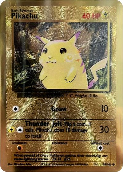 Pikachu (58/102) (Celebrations Metal Card) [Celebrations: 25th Anniversary] | Nerdhalla Games