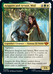 Aragorn and Arwen, Wed [The Lord of the Rings: Tales of Middle-Earth] | Nerdhalla Games