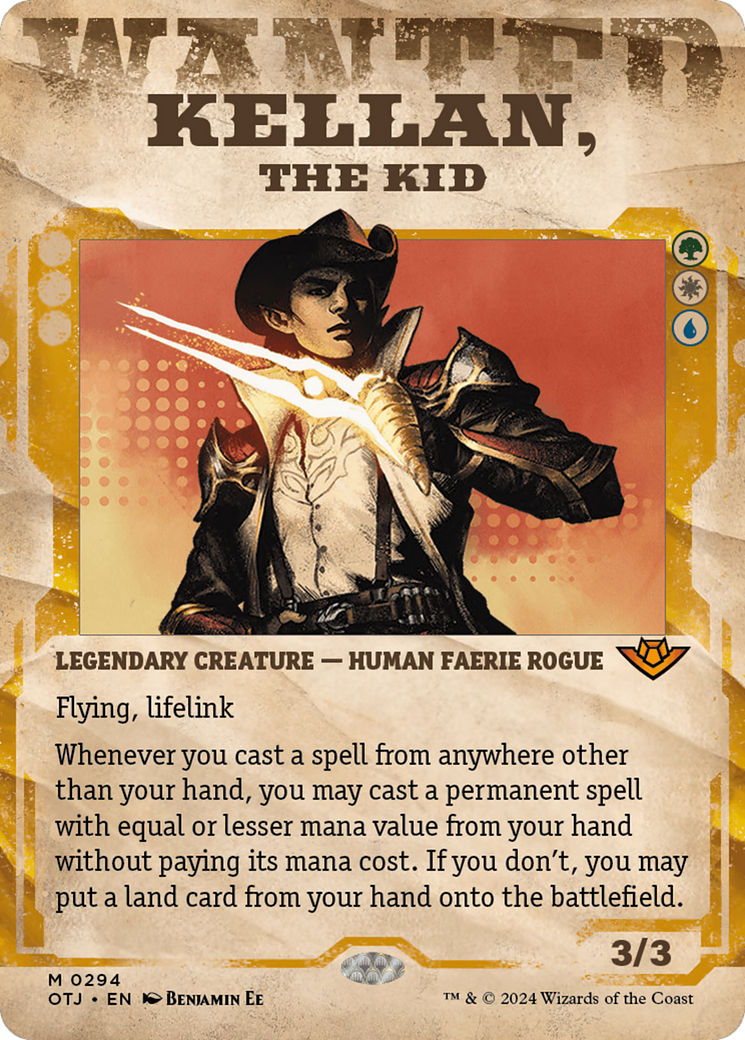 Kellan, the Kid (Showcase) [Outlaws of Thunder Junction] | Nerdhalla Games