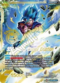 Son Goku & Vegeta // SSB Vegito, Energy Eruption (Championship Final 2019) (1st Place) (BT7-025_PR) [Tournament Promotion Cards] | Nerdhalla Games