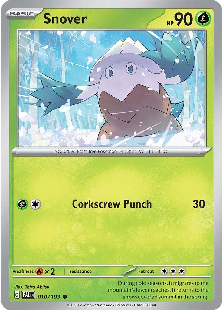 Snover (010/193) [Scarlet & Violet: Paldea Evolved] | Nerdhalla Games