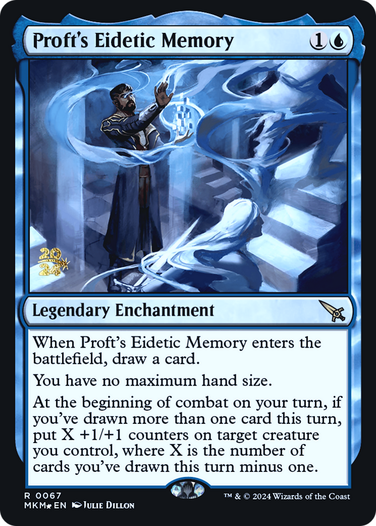 Proft's Eidetic Memory [Murders at Karlov Manor Prerelease Promos] | Nerdhalla Games