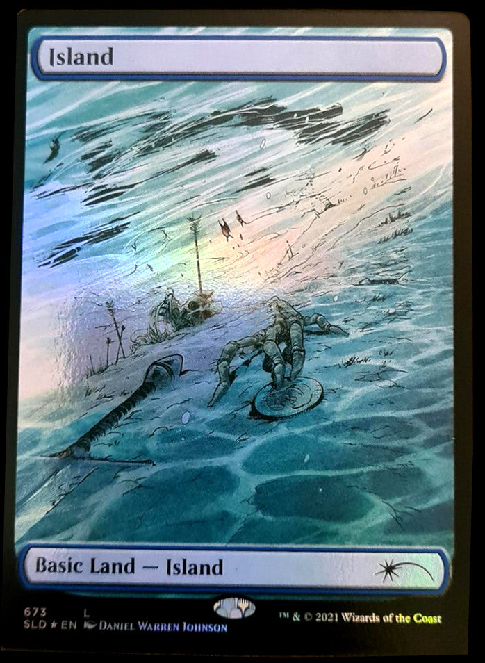 Island (673) [Secret Lair Drop Promos] | Nerdhalla Games