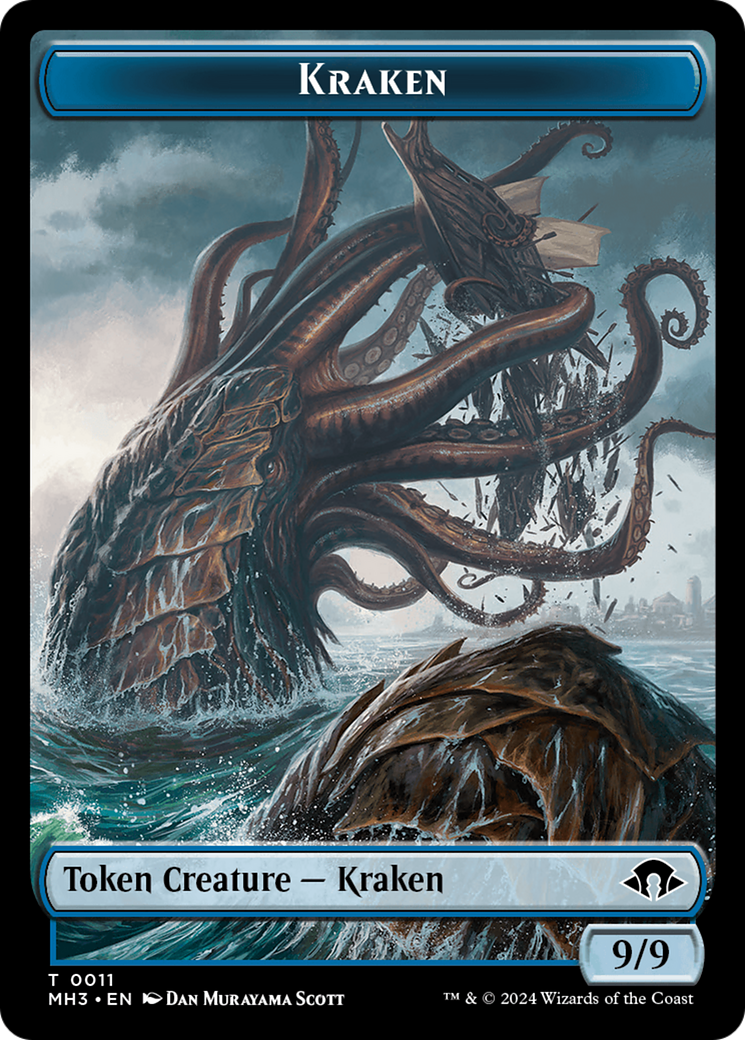 Kraken Token [Modern Horizons 3 Tokens] | Nerdhalla Games