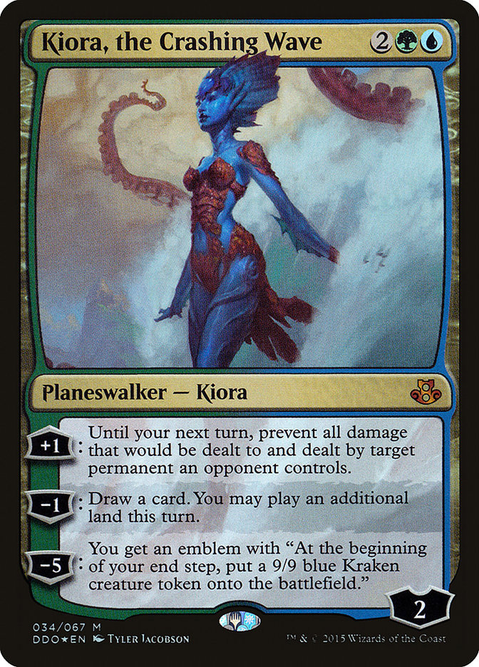 Kiora, the Crashing Wave [Duel Decks: Elspeth vs. Kiora] | Nerdhalla Games