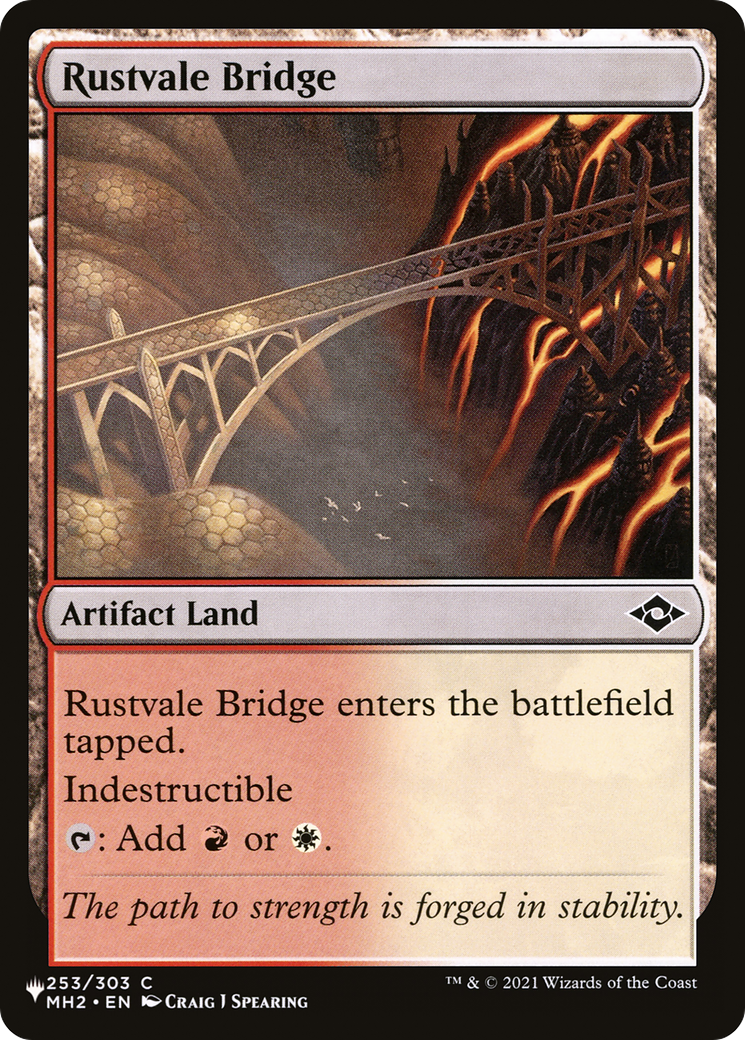 Rustvale Bridge [The List Reprints] | Nerdhalla Games