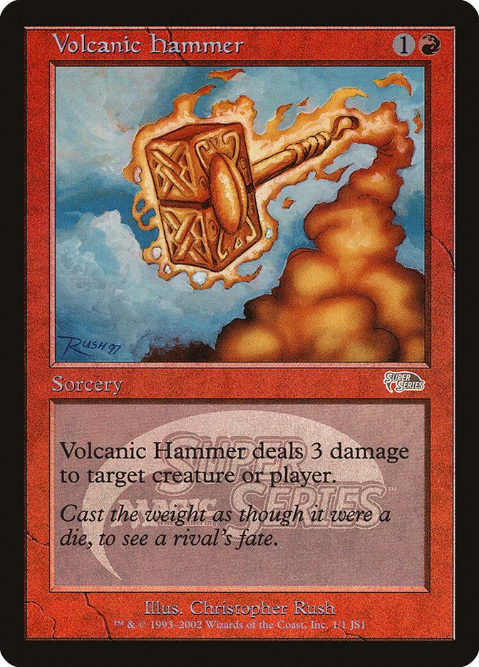 Volcanic Hammer [Junior Super Series] | Nerdhalla Games