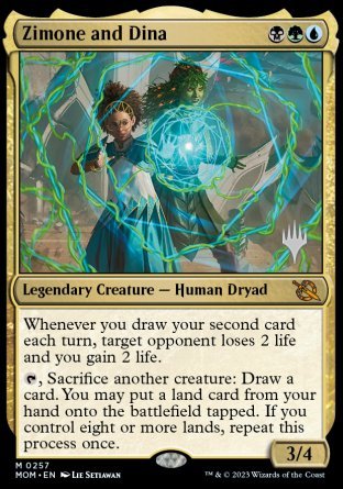 Zimone and Dina (Promo Pack) [March of the Machine Promos] | Nerdhalla Games