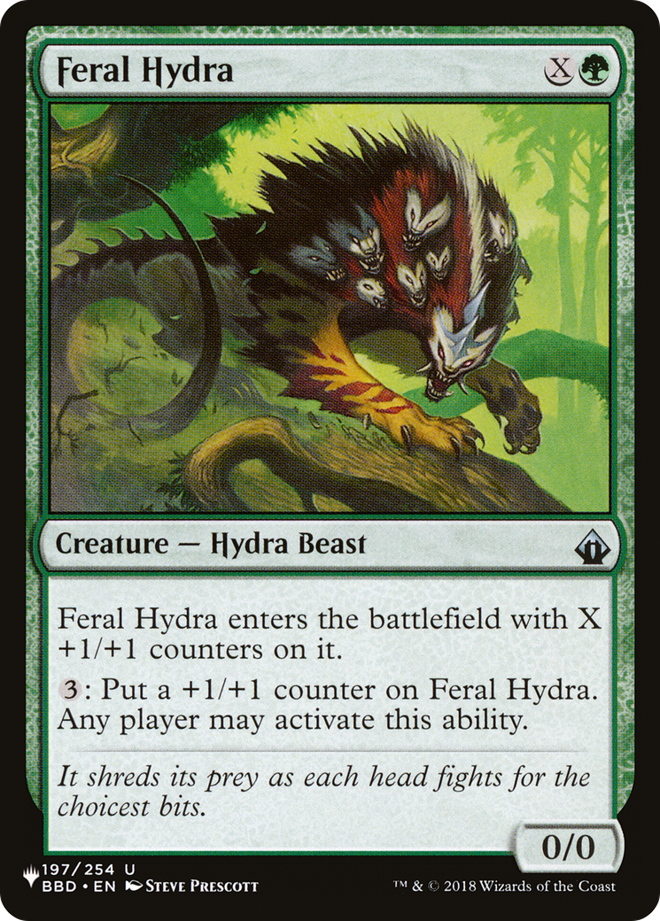 Feral Hydra [The List Reprints] | Nerdhalla Games