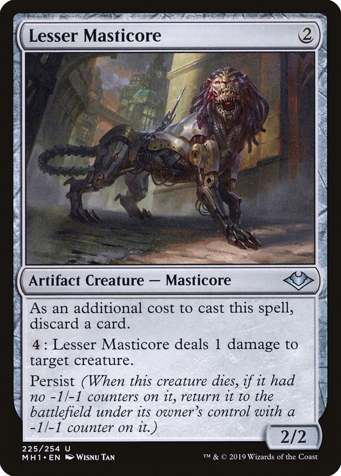 Lesser Masticore [Modern Horizons] | Nerdhalla Games